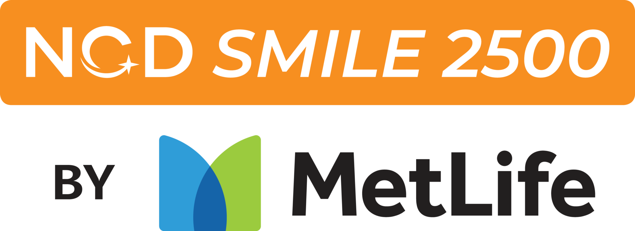 NCD Smile 2500 by MetLife dkorange vertical transparent 1